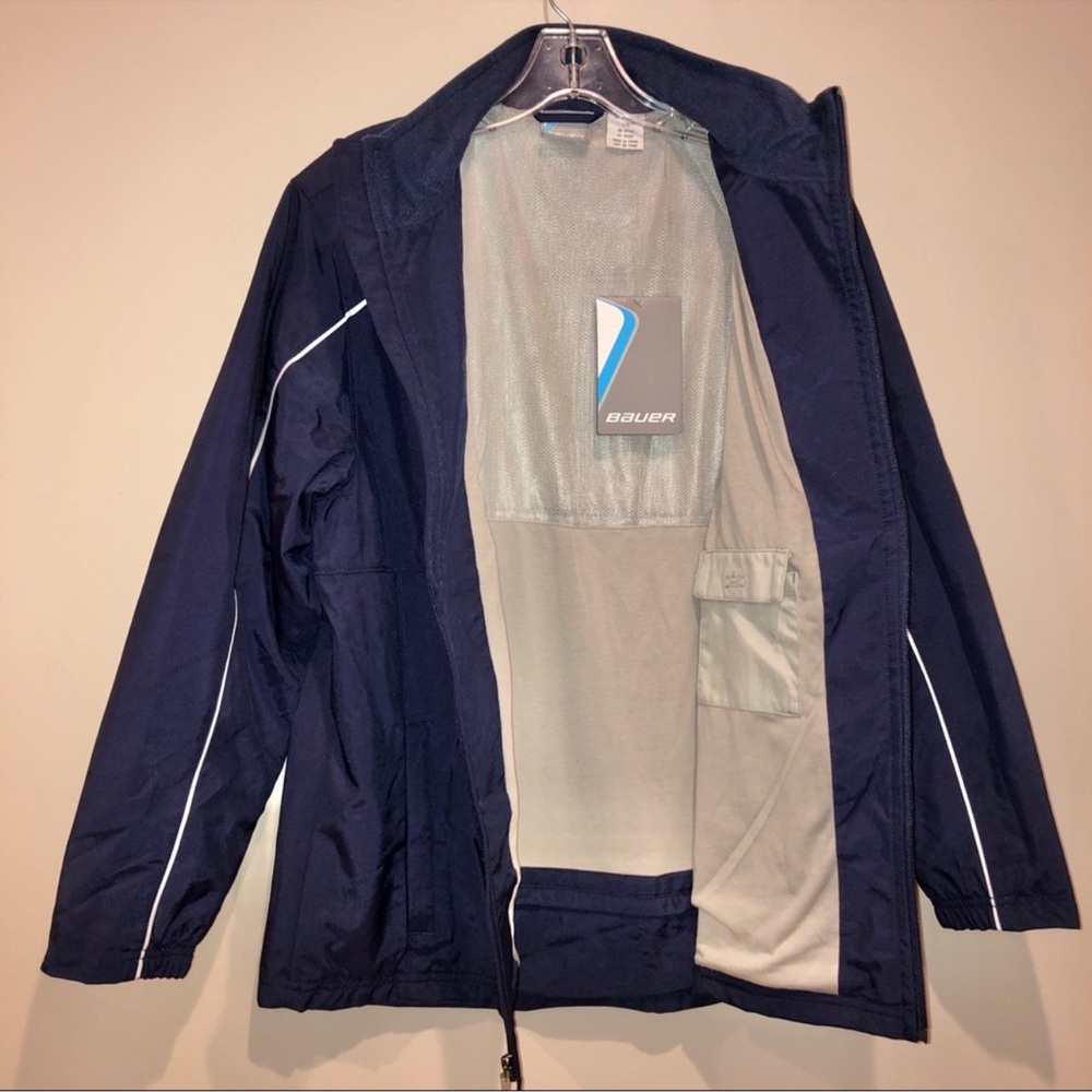 NWT Bauer Navy Warmup Jacket - Picture 3 of 6